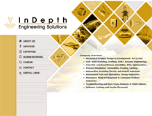 Tablet Screenshot of indepthengsol.com